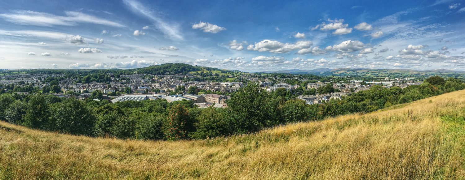 Kendal viewed from Kendal Castle