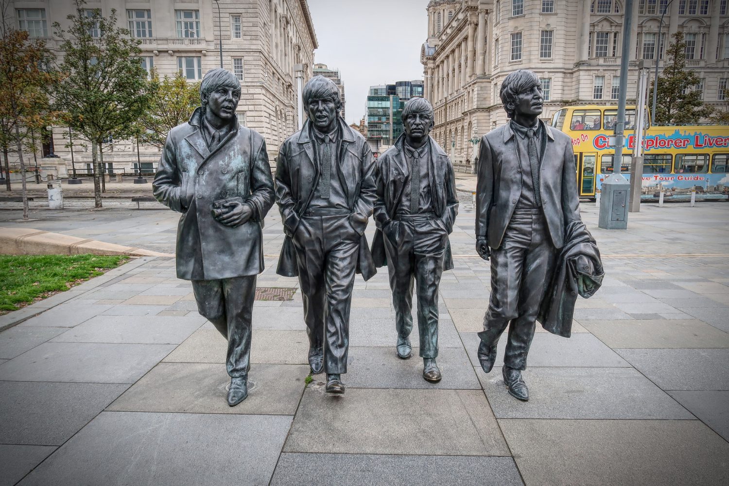 Beatles statue in Liverpool