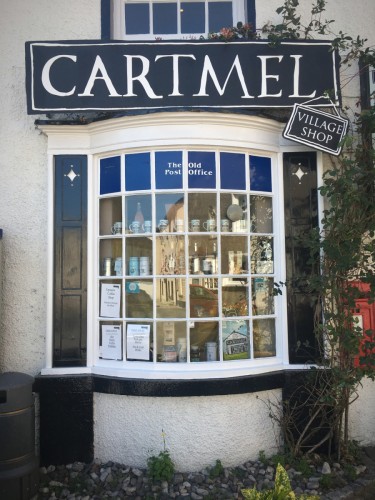 Cartmel Village shop. Purveyor of delicious sticky toffee pudding