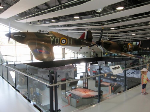 More replicas inside the visitors centre
