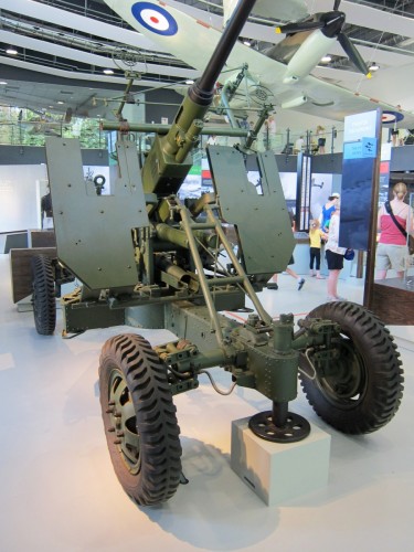 Mobile anti aircraft gun